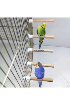 Ahşap Tünek 5 Adet 1.nci Kalite 12mm Kalınlığında 10cm Uzunluğunda