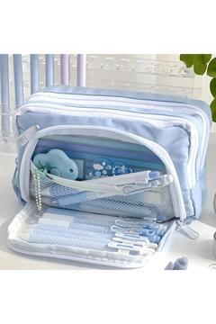 Büyük kapasiteli öğrenci yüksek kalem kutu kalemlik