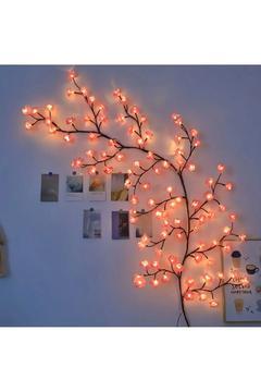 Kiraz Çiçeği Duvar Dekorasyonu - Ağaç Dalı Duvar Aydınlatma 144 led 8 mod + Uzaktan Kumandalı