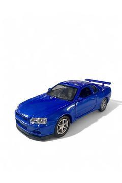 1/36 Nissan Skyline GT-R R34 (Çek Bırak)