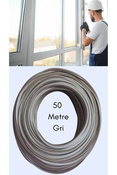 Pimapen Pvc Pen Kapı Pencere Fitili Contası 50 Metre Gri