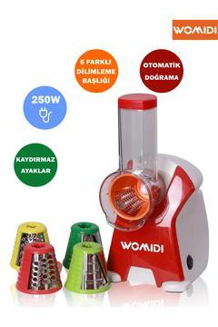 5'i 1 Arada Otomatik Doğrayıcı ve Dilimleyici Makine -Rende- Salata Makinesi