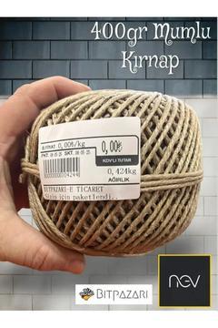 400gr Premium Mumlu Jut Kırnap ip