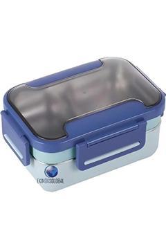 Çift Katmanlı Paslanmaz Çelik Öğle Yemeği Kutusu Lacivert Bl20182