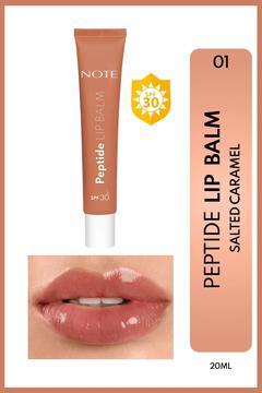 Peptide Lip Balm SPF 30 Nemlendirici ve Parlatıcı Renkli Dudak Balmı - 01 Salted Caramel