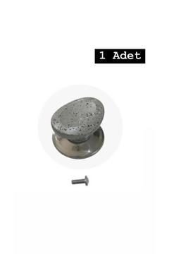 GRİ LÜX Tüm Tencere Tava Kapaklarına Uygun Bagalit Tepe Cam Tencere Kapağı Kulpu