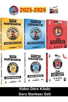 70 Günde Tyt Mat Soru-Video+90 Günde Ayt Mat Soru-Video-60 Günde Tyt-Ayt Geo. Soru-Video Kitabı