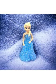 Karlar Prensesi Frozen Elsa Led Işık Mavi