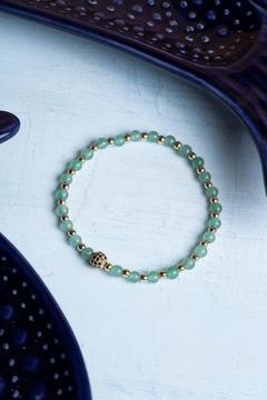 Sertifikalı Aventurin Doğal Taş Bileklik