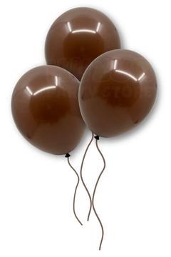 Kahverengi Balon 10 Adet 30 Cm Pastel Renkli Parti Balonu Doğum Günü Partisi Konsept Temalı Balon