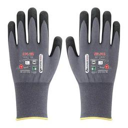 Dayanıklı Kaymaz Ultra Grip Nitril Kaplı Eldiven 10 XL Beden Sanayi Güvenlik Koruyucu İş Eldiveni