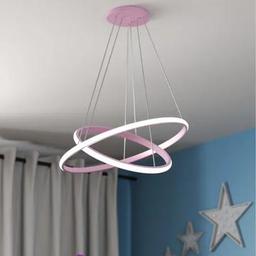 Robin 2 'li Pembe Sarkıt Günışığı Ledli Modern Led Avize