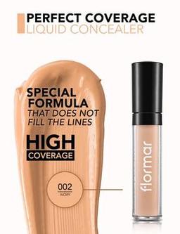 Flormar Kapatıcı Perfect Coverage Liquid Concealer 02 Ivory