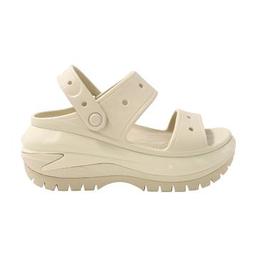 Crocs Classic Mega Crush Sandal 207989-2Y2 Kadın Terlik Krem