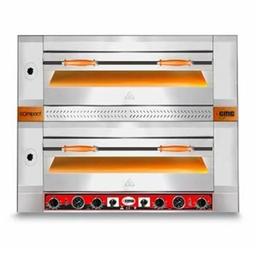 GMG COMPACT Serisi Pizza Fırını, Ø 30 cm 4+4 Adet Tepsi Kapasiteli
