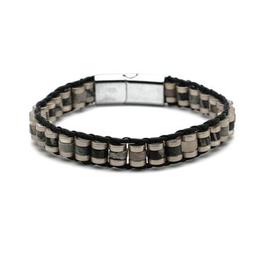 Picasso Jasper ve Hematit Sertifikalı Doğal Taş Bileklik SPF-A-090 - Doğal Taş - standart