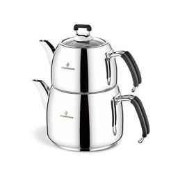 Sofram Mars Büyük Boy Siyah Çaydanlık