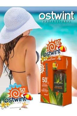Ostwint Spf 50+ Güneş Kremi 100 Ml E Vitaminli + Aloe Vera Jel 100 Ml