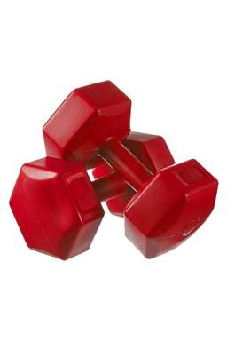 KIRMIZI 3 KG x 2 Adet 6 KG Dambıl Seti 6 KG Dumbell Set