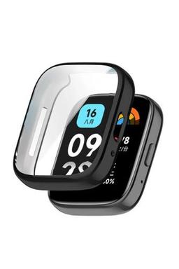 Ekoodukkan Xiaomi Redmi Watch 3 Active Tam Koruma Önü Kapalı Silikon Kılıf