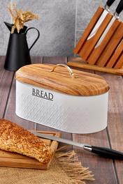 UCR HOME Yeni Desen Detaylı Premium Metal Ekmeklik