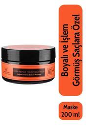 ASHLEY JOY Yıpranmış Saçlara Özel Besleyici Yoğun Onarıcı Saç Kurtarma Bakım Maskesi 200 ml