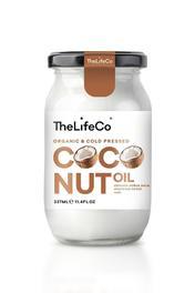 TheLifeCo Organik, Soğuk Sıkım Hindistan Cevizi Yağı 337 Ml (vegan)