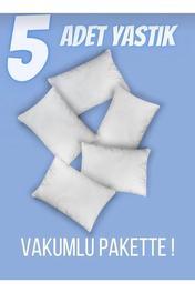 MAVERA EV TEKSTİLİ 5'li Yıkanabilir Nonwowen Antialerjik Slikonize Yastık