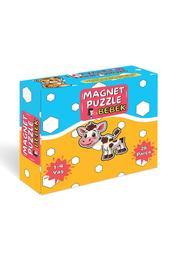 minkino 1-4 Yaş İlk Magnet Puzzle (Hayvanları Tanıyorum)