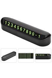 WOZLO 4 Adet - Fosforlu Lux Araç Numaratörü