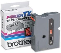 Brother TX-B511 1 In. Siyah Turuncu Black On Orange P-touch Tape
