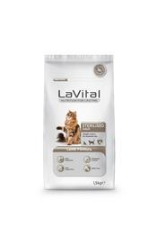 La Vital Kuzulu Kısırlaştırılmış Kedi Maması 1.5 Kg