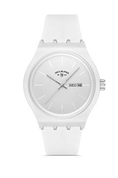 Aqua Di Polo 1987 Beyaz Unisex Silikon Kol Saati