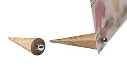 Base Ball Magnetik Kart Tutucu Ahşap 4 Adet