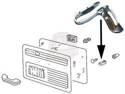 Door Panel Clip (Single) (1100-1200-1300-1302-1303-T1-T2-Karmann-Type3)