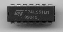 74LS51 DUAL 2-WIDEM 2-IN/3-IN AND/OR