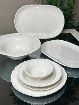 PİRAYE 27 PARÇA 6 KİŞİLİK YEMEK TAKIMI