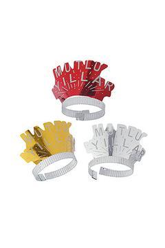 Mutlu Yıllar Karton Taç 12li