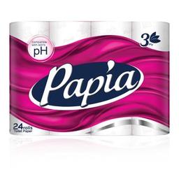 Papia Tuvalet Kağıdı 3 Katlı 24'lü (Tanışma Fiyatı)