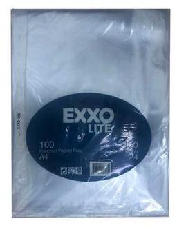 Exxo Lite PP Poşet Dosya Portakal Desen 100 lü