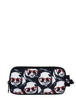 Cennec Gözlüklü Panda Baskılı Kalem Kutusu