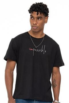 IMPOSSIBLE T-SHIRT SİYAH