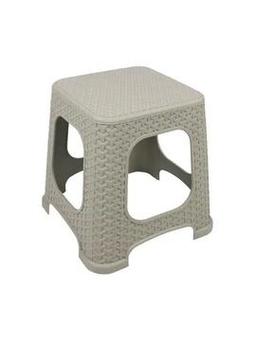 Sağlam Plastik Star Rattan Küçük Tabure (1 ADET) Çölbeji