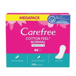 Carefree Normal Cotton Parfümlü 100'lü