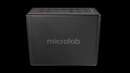 Microlab M60 Vega 100W, RGB, 2 Adet Kablosuz Mikrofonlu Bluetooth Karaoke Hoparlör