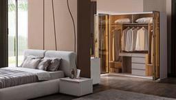 GALA NOBLE TEK KAPILI DOLAP CAM KAPAKLI