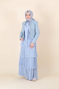 2226 LA PARTE ELBİSE - Mavi
