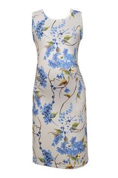 LuvmaBelly Maternity 5002 Çiçekli Hamile Elbise