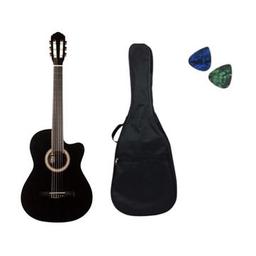 Toledo LC-3900 CBK Siyah Cutaway Klasik Gitar