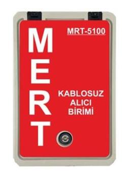 Mert MRT-5100 45W VHF Alıcı Kısa Devre Korumalı Kablosuz Anons Alıcısı